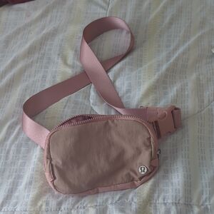 Barely Used Lululemon Blush Pink Crossbody Bag
